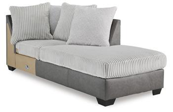 Clairette Court Sectional with Chaise