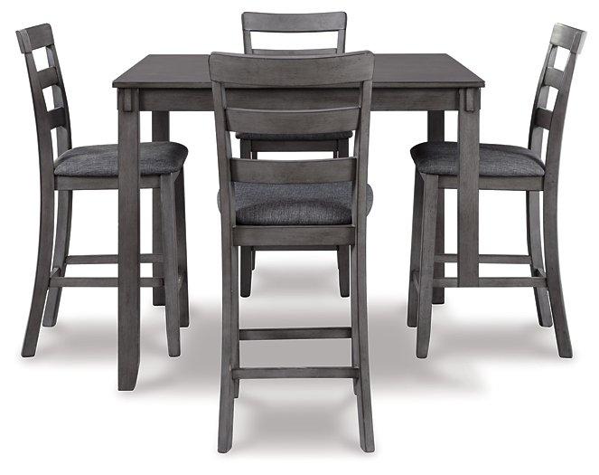 Bridson Counter Height Dining Table and Bar Stools (Set of 5)