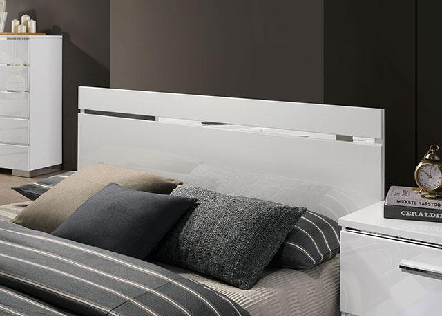 Erlach Bed Black & White