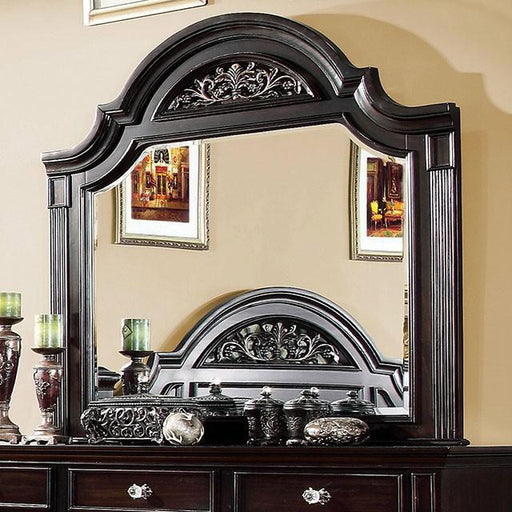 Syracuse Dark Walnut Mirror image